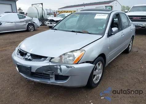 2006 Mitsubishi Lancer Es/Se из США, поврежденный, VIN JA3AJ26E96U059161
